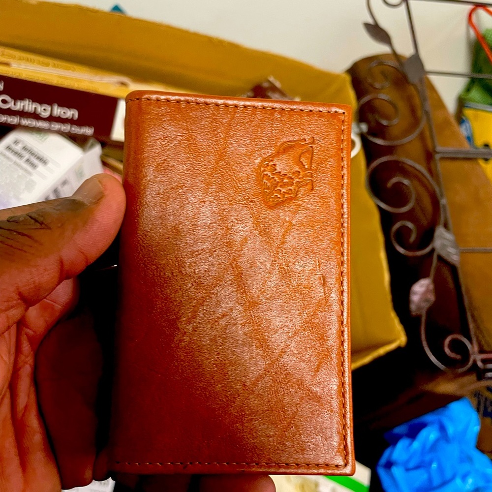 Buffalo skin wallet